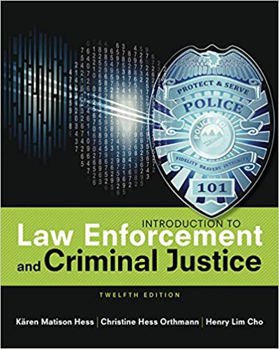 Introduction to Law Enforcement and Criminal Justice (12 Edition) - Original PDF